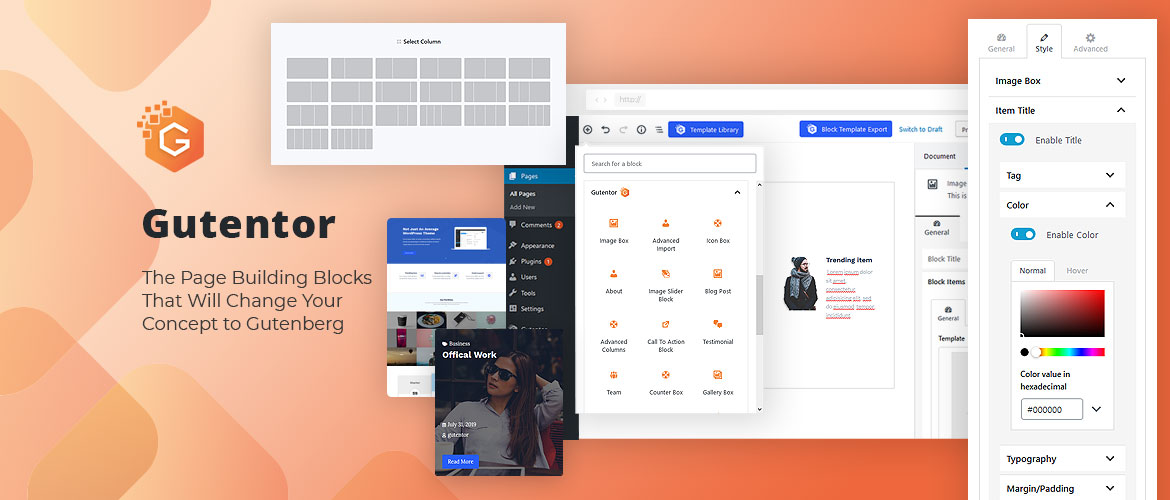 Introducing Gutentor: The Page Building Blocks That Will Change Your Concept to Gutenberg
