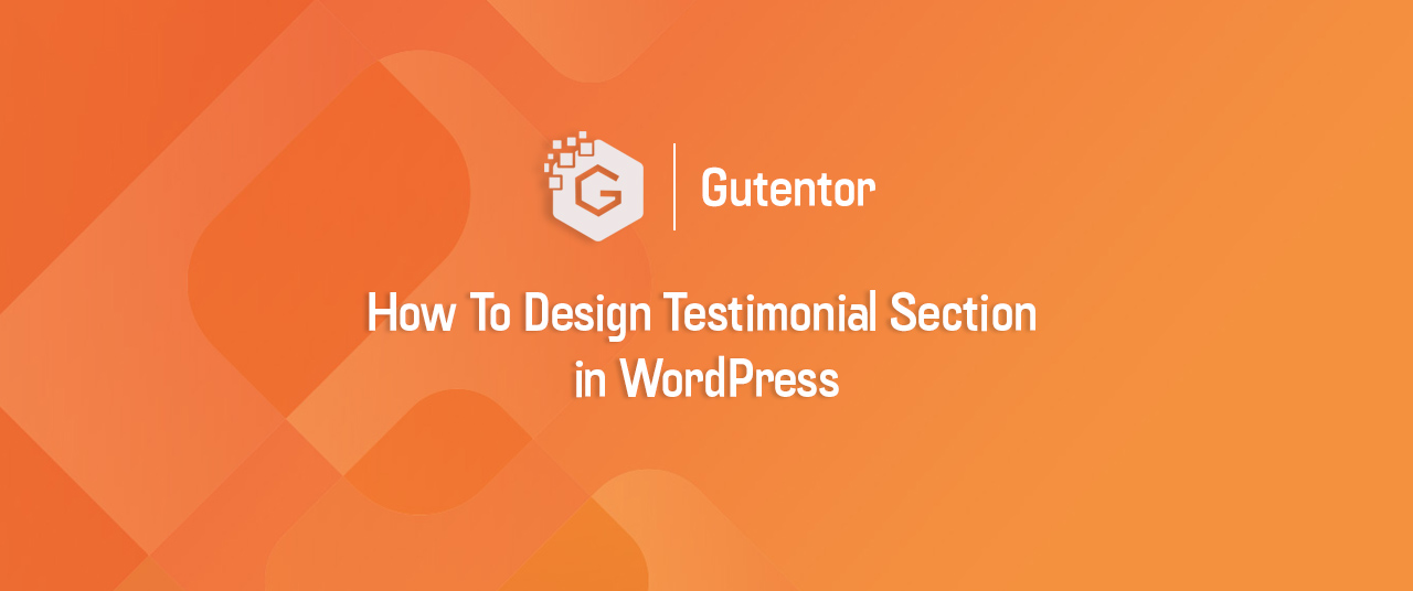 testimonial section in wordpress