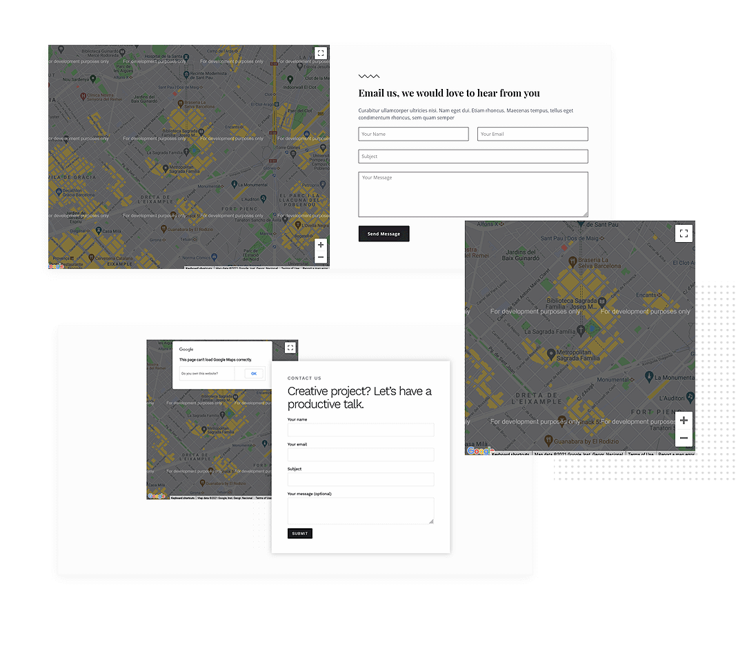 Gutenberg Google Map Block